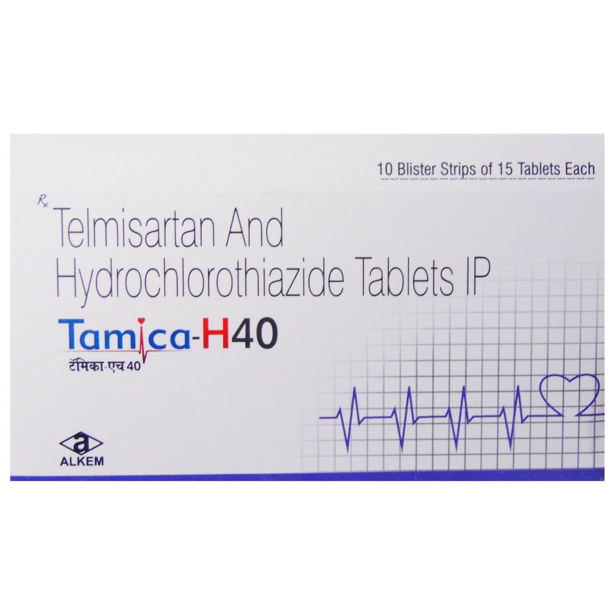 Tamica-H 40 Tablet 15's, Pack of 15 Tamica-H 40 Tablet 15's, Pack of 15
