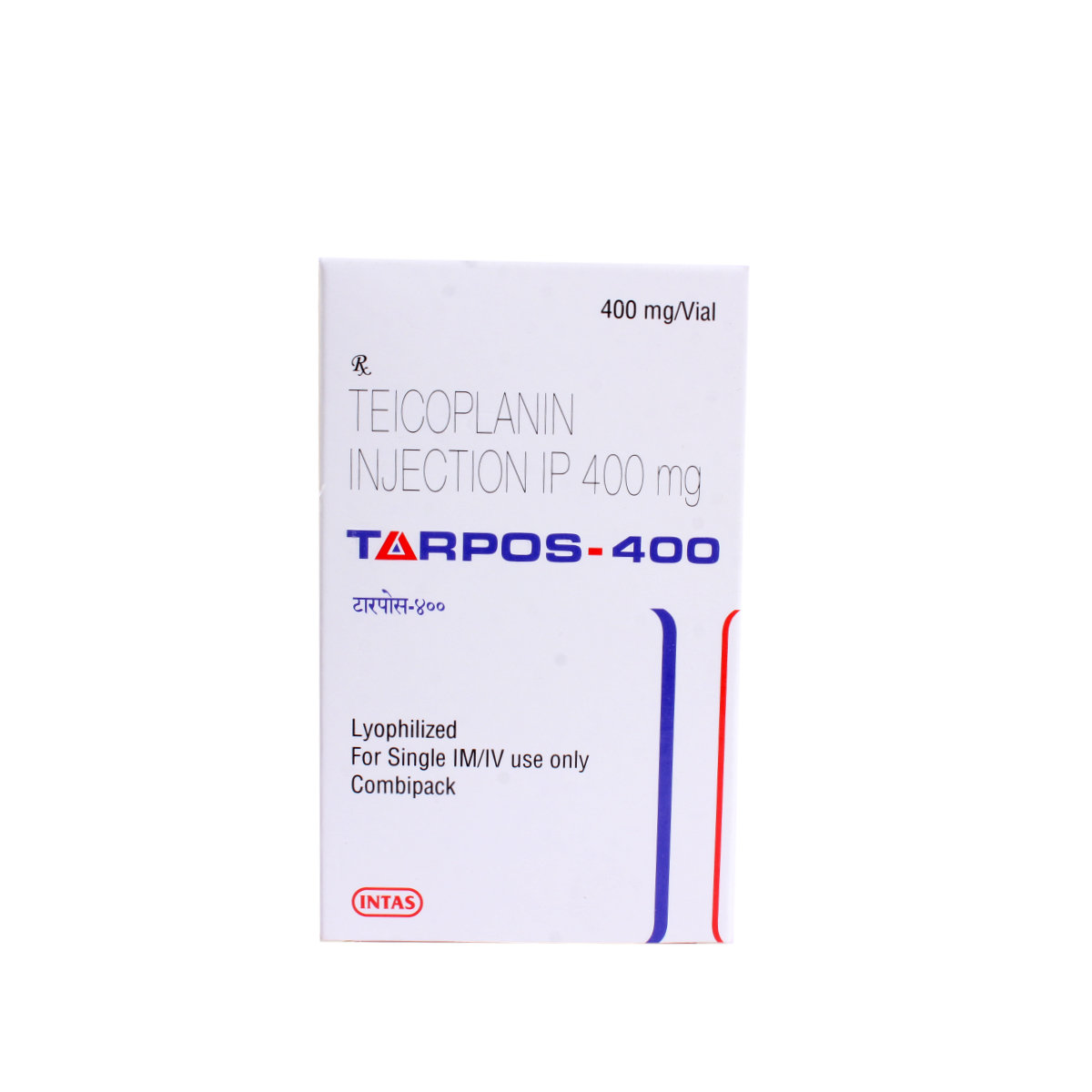 Tarpos 400mg Injection 1's, Pack of 1 INJECTION Tarpos 400mg Injection 1's, Pack of 1 INJECTION