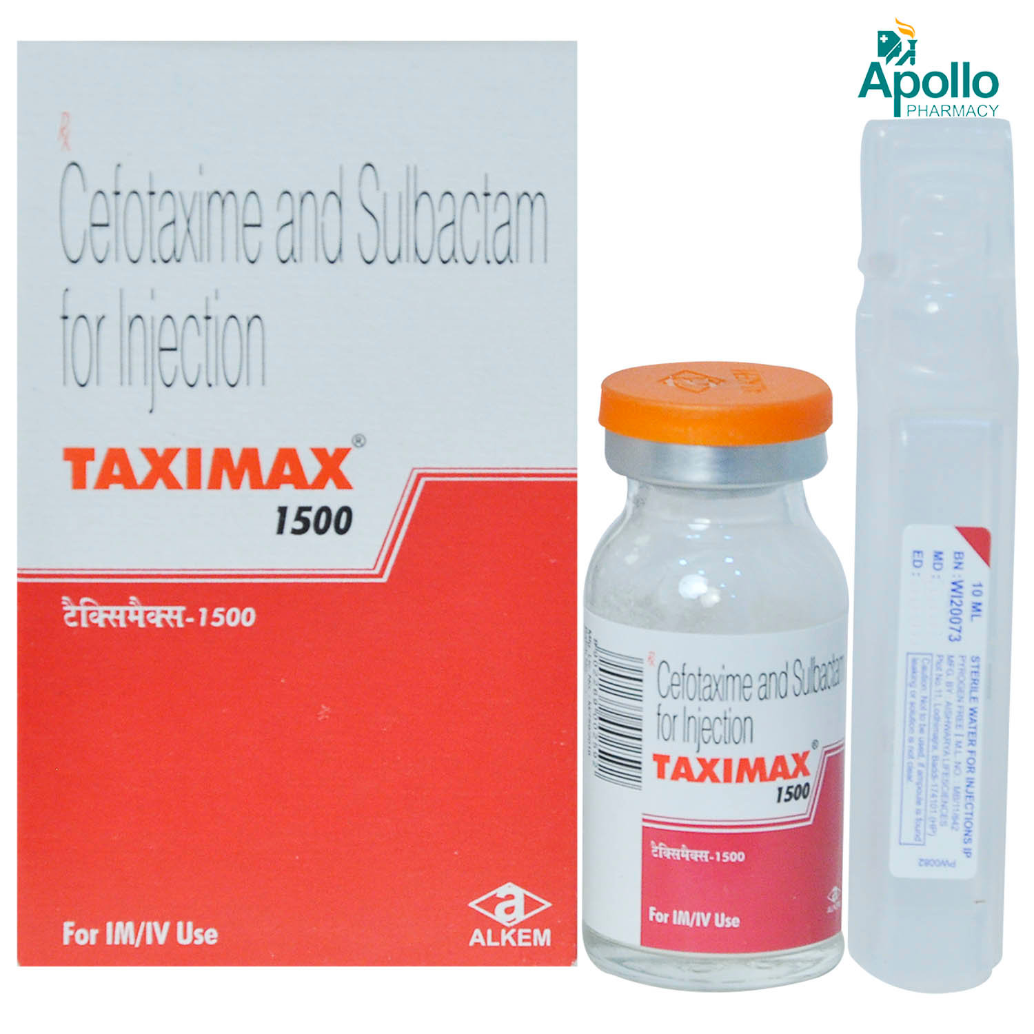 Taximax 1500 Injection 1's, Pack of 1 INJECTION Taximax 1500 Injection 1's, Pack of 1 INJECTION