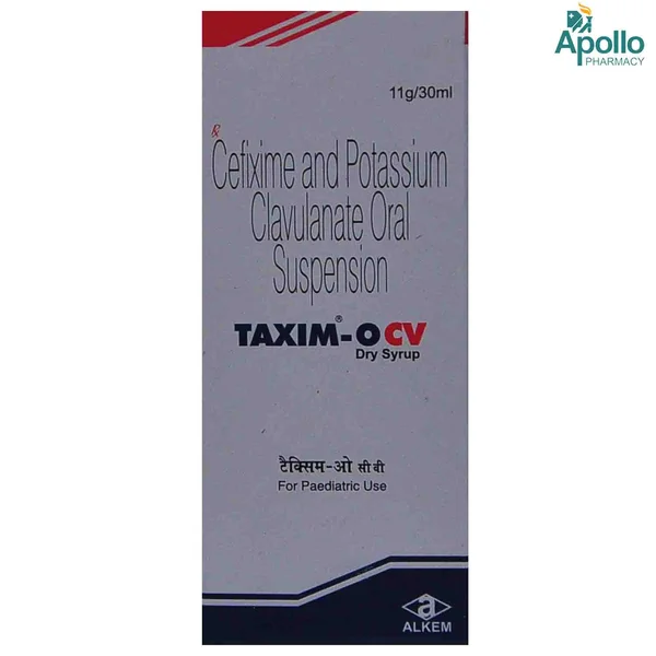 Taxim O CV Dry Syrup 30 ml, Pack of 1 Syrup