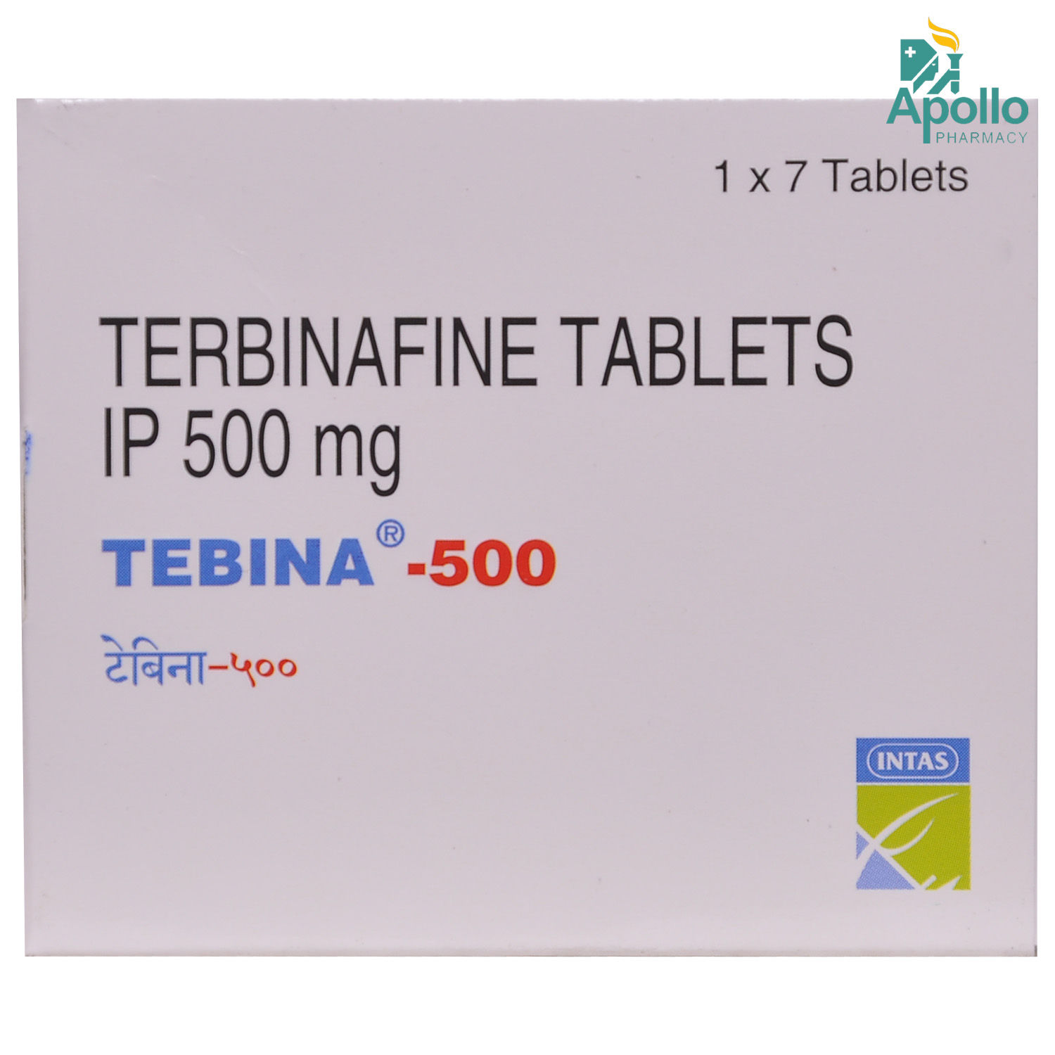 Buy TEBINA 500 TABLET 7'S Online