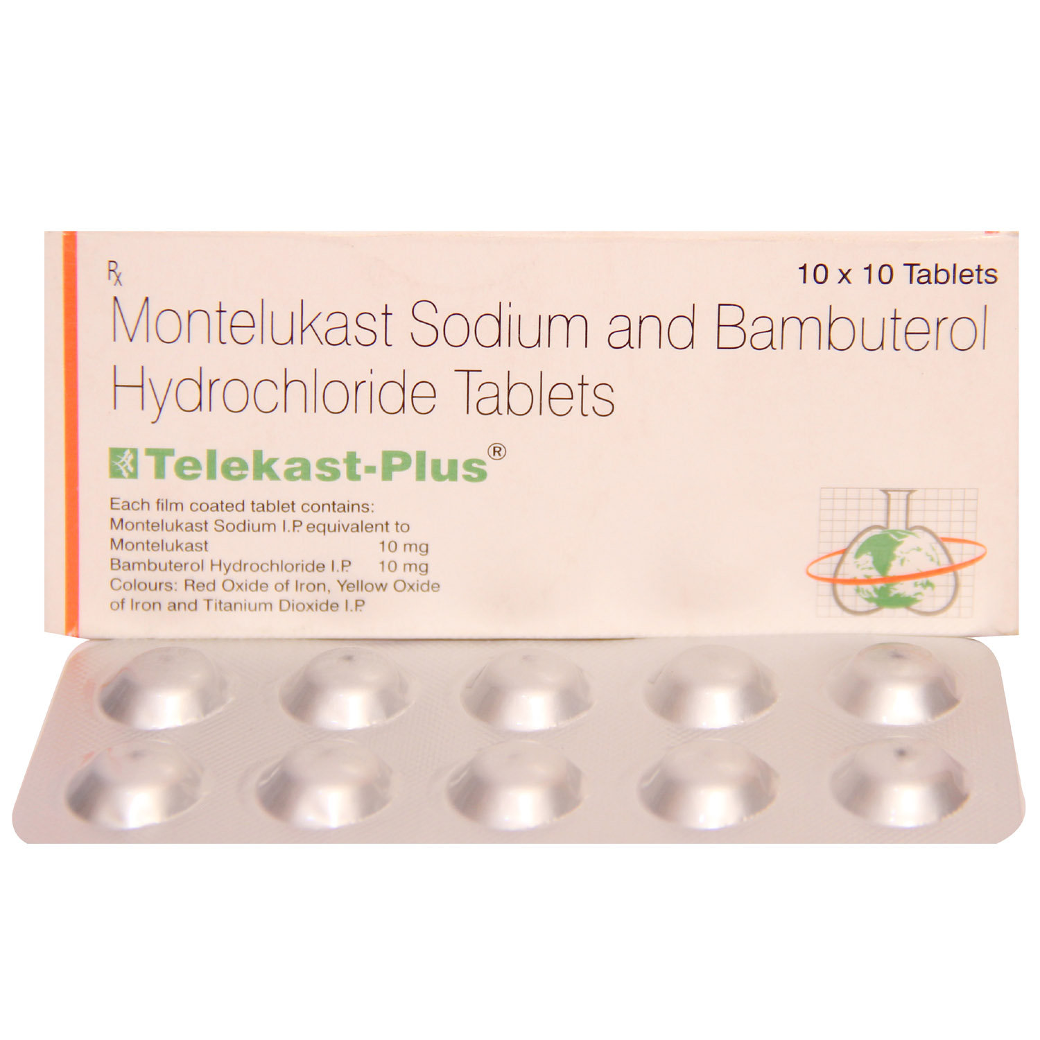 Telekast Plus Tablet 10's, Pack of 10 TABLETS Telekast Plus Tablet 10's, Pack of 10 TABLETS