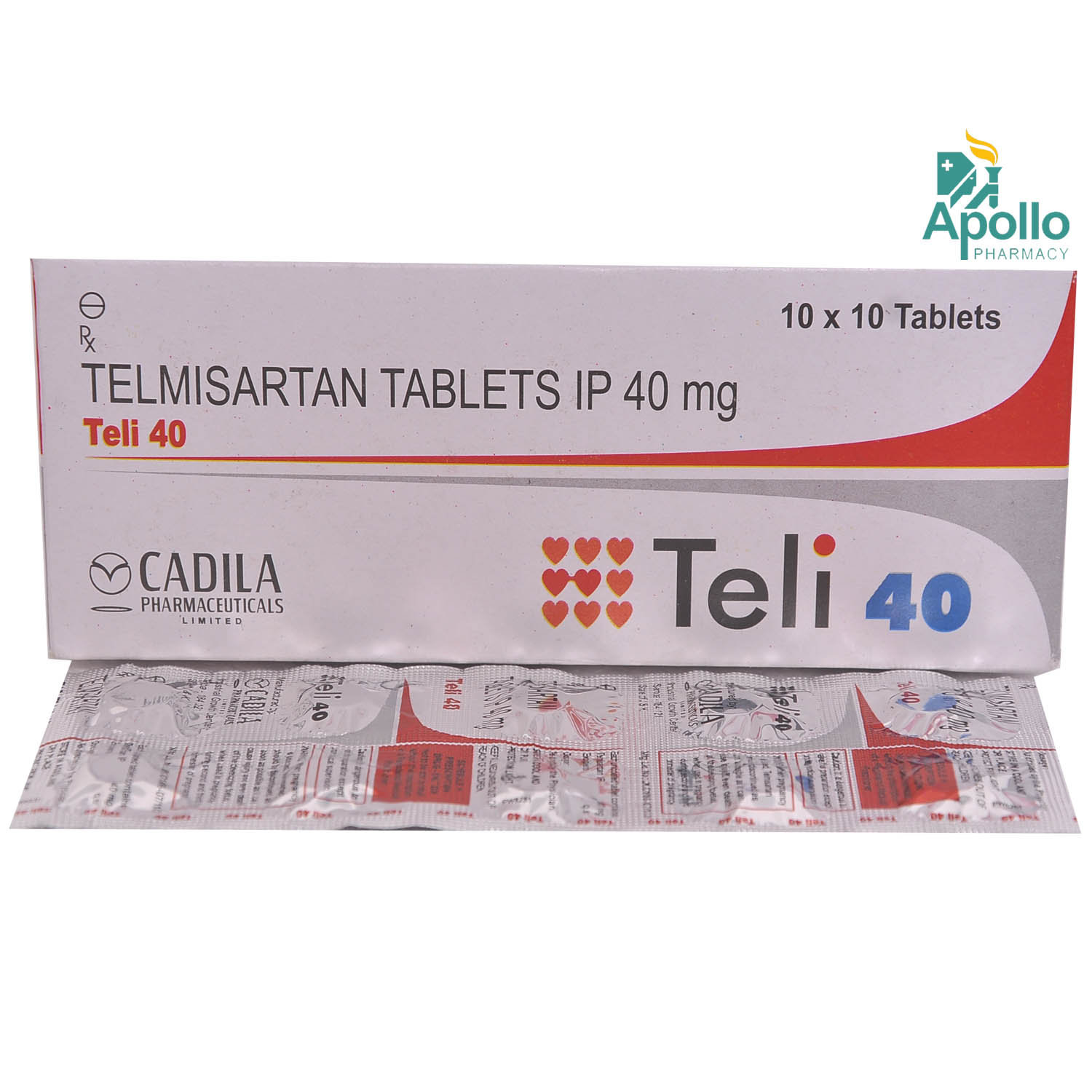 Teli 40 Tablet 10's, Pack of 10 TABLETS Teli 40 Tablet 10's, Pack of 10 TABLETS