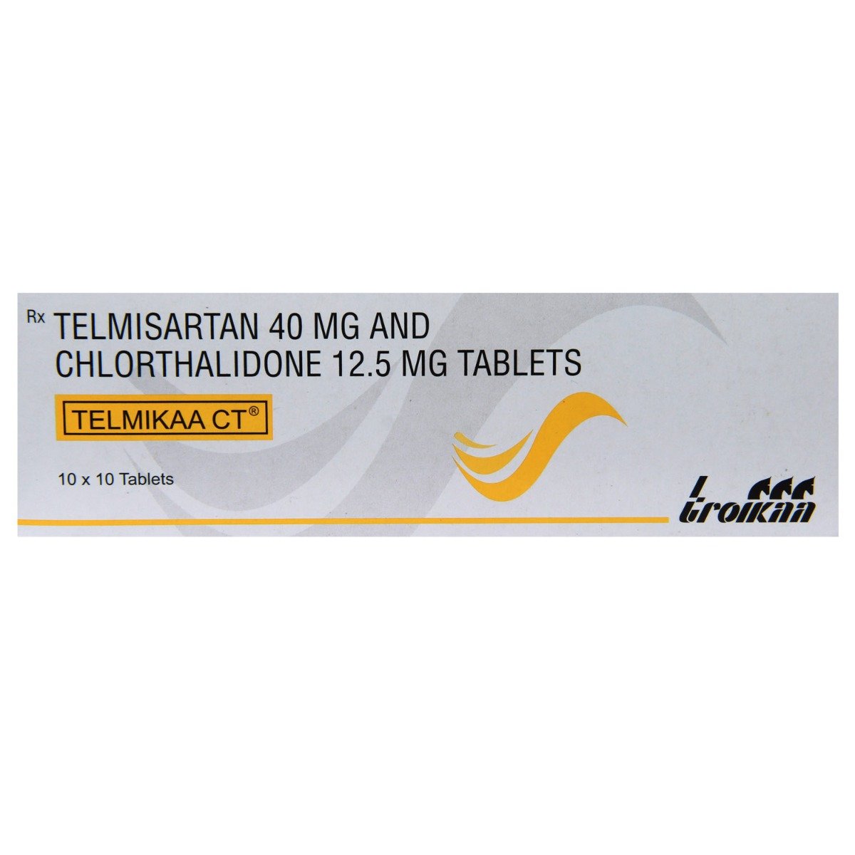 Telmikaa CT Tablet 10's, Pack of 10 Telmikaa CT Tablet 10's, Pack of 10