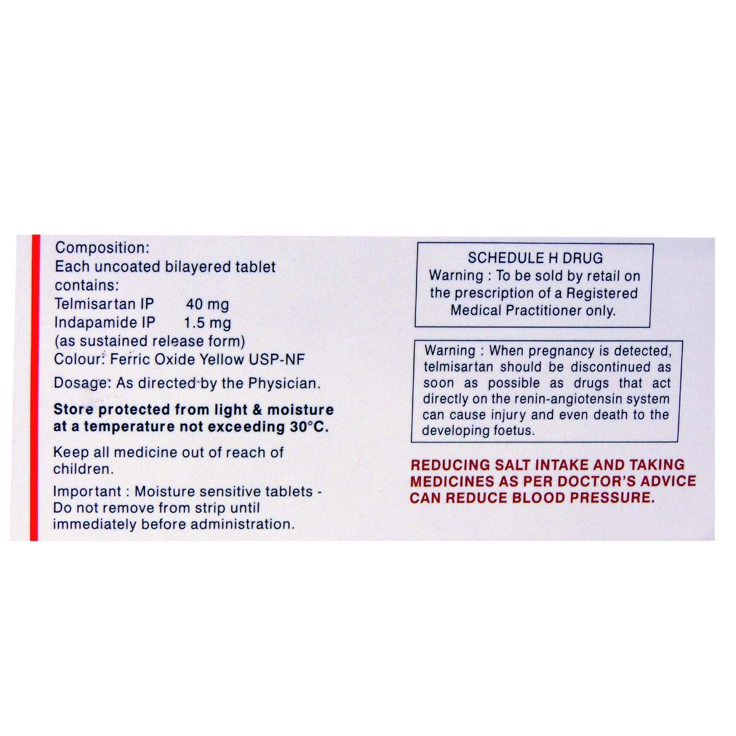 Telista D Tablet 10's, Pack of 10 Telista D Tablet 10's, Pack of 10