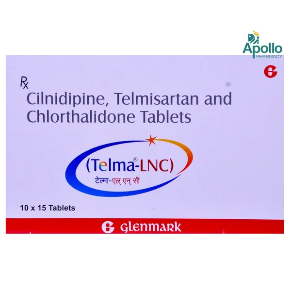 Telma-Lnc Tablet 15's, Pack of 15 TabletS