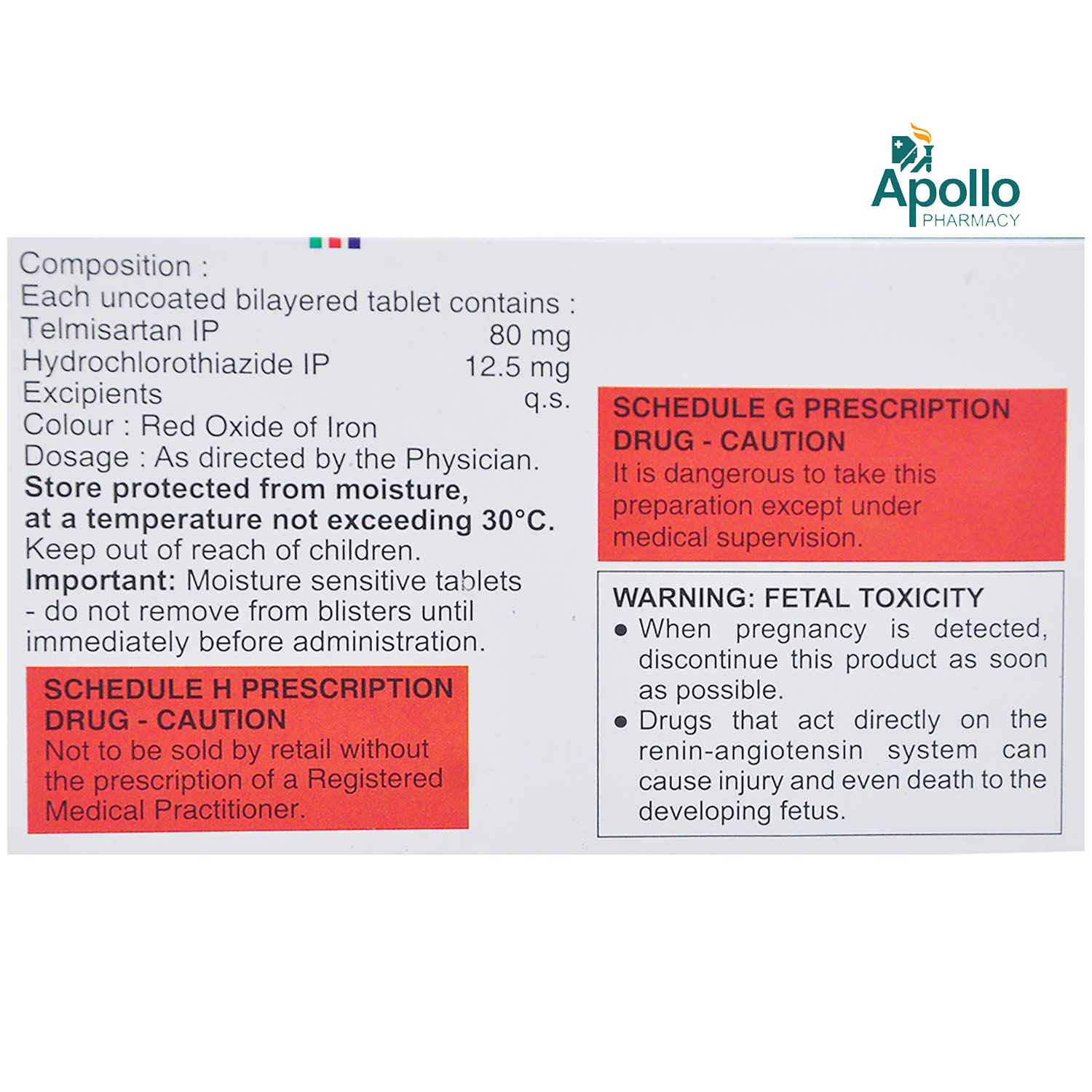 Temsan-80 H Tablet 15's, Pack of 15 Temsan-80 H Tablet 15's, Pack of 15