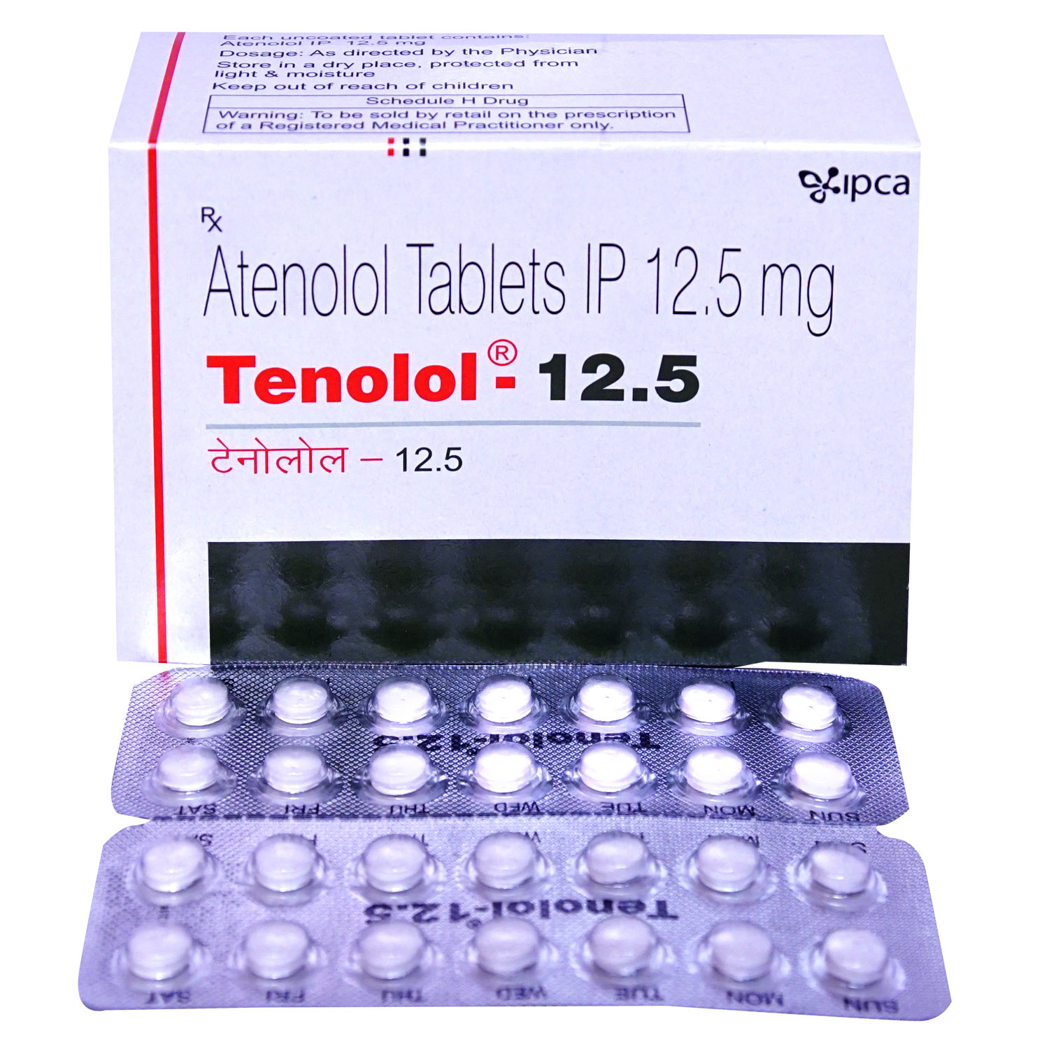 Buy Tenolol-12.5 Tablet 14's Online