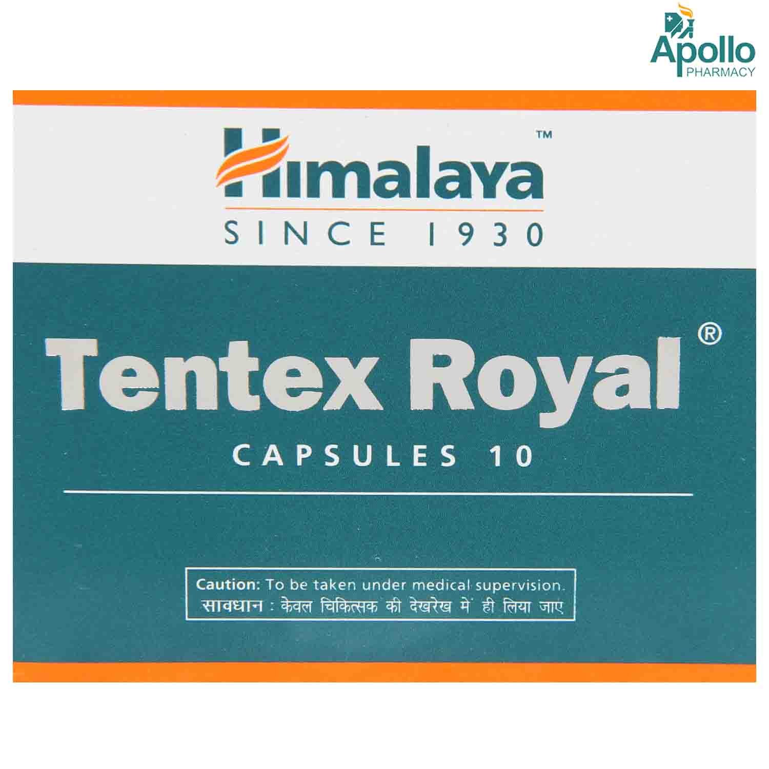 Himalya Tentex Royal, 10 Capsules, Pack of 10 Himalya Tentex Royal, 10 Capsules, Pack of 10