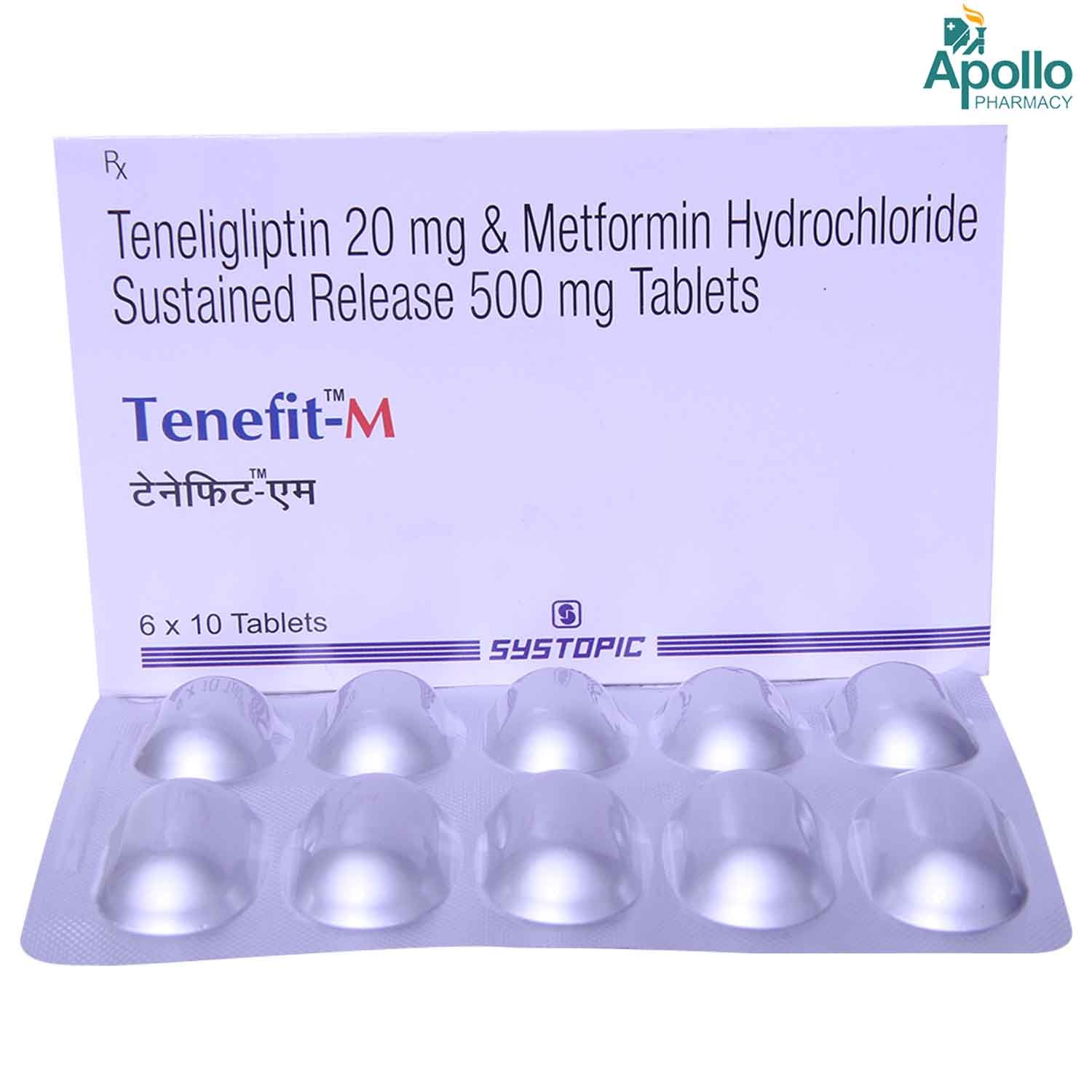 Tenefit M Tablet 10's, Pack of 10 TABLETS Tenefit M Tablet 10's, Pack of 10 TABLETS