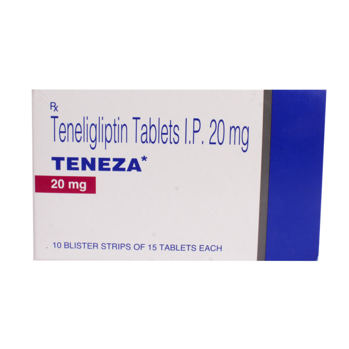 Teneza 20 mg Tablet 15's, Pack of 15 TABLETS Teneza 20 mg Tablet 15's, Pack of 15 TABLETS