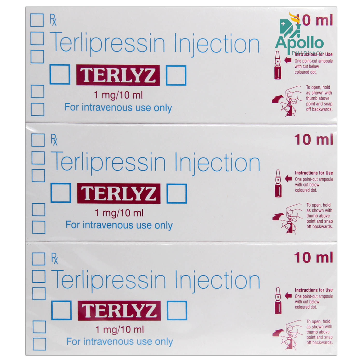 Buy TERLYZ INJECTION 10ML Online