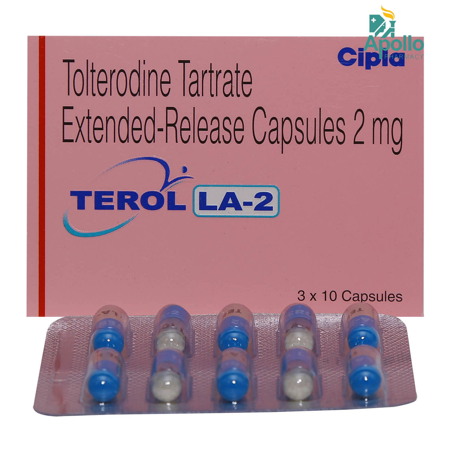Terol LA-2 Capsule 10's, Pack of 10 CAPSULES Terol LA-2 Capsule 10's, Pack of 10 CAPSULES