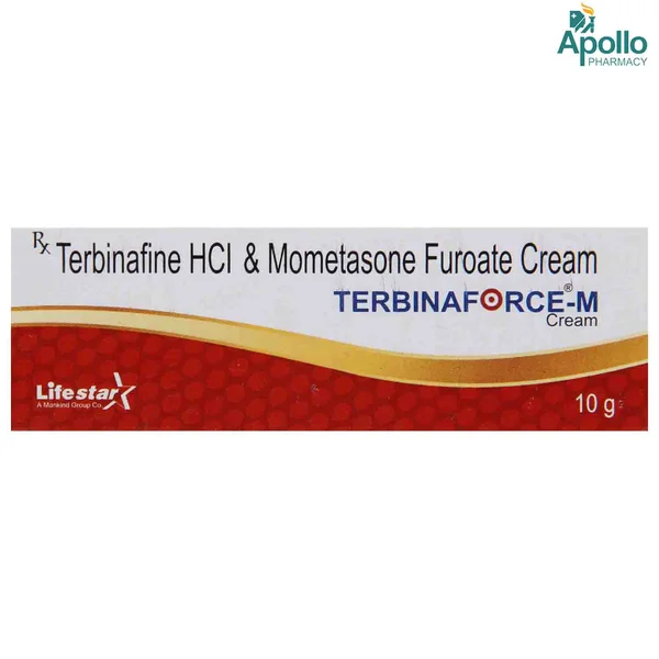 Terbinaforce M Cream 10 gm, Pack of 1 Cream