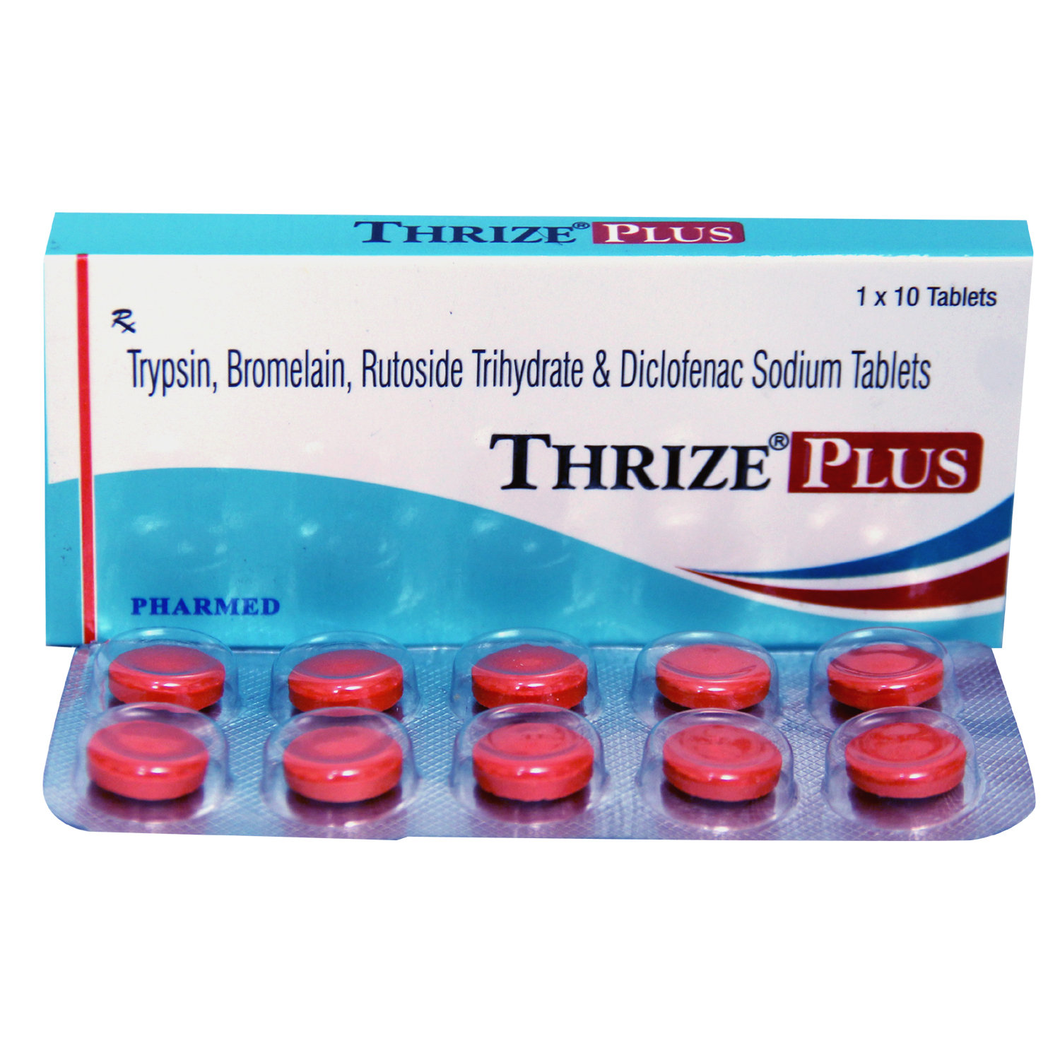 Thrize Plus Tablet 10's, Pack of 10 Thrize Plus Tablet 10's, Pack of 10
