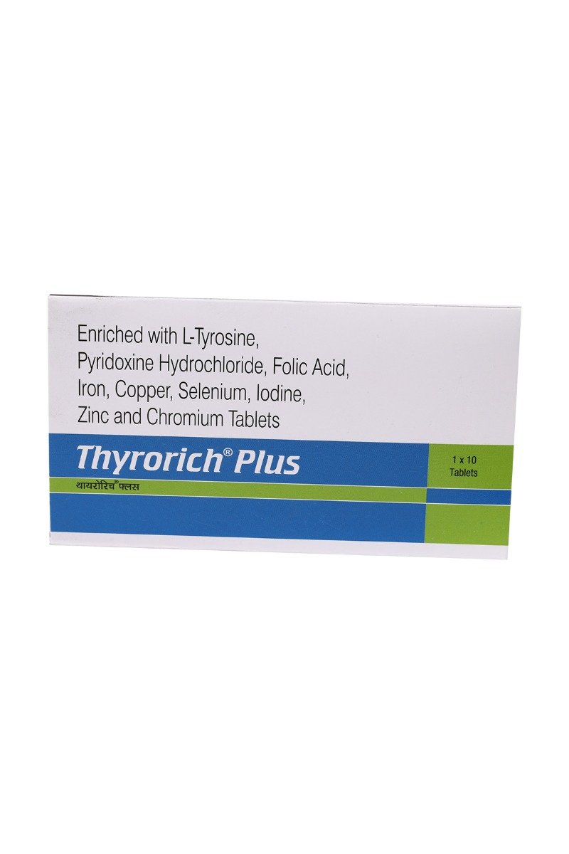Thyrorich Plus Tablet 10's, Pack of 10 Thyrorich Plus Tablet 10's, Pack of 10