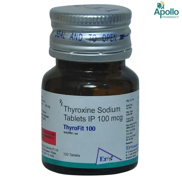 Thyrofit 100 Tablet 120's, Pack of 1 TABLET