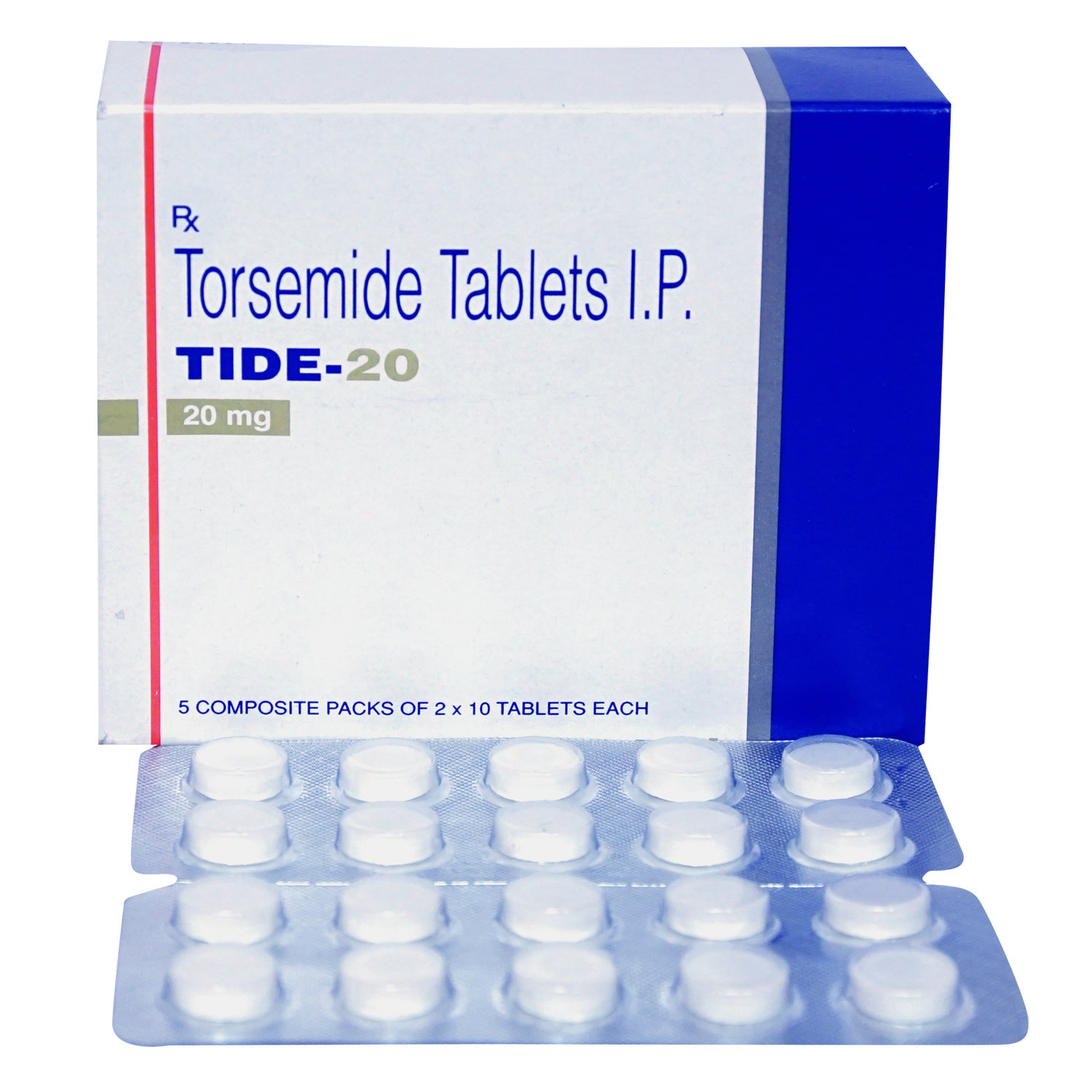 Tide-20 Tablet 10's, Pack of 10 TABLETS Tide-20 Tablet 10's, Pack of 10 TABLETS