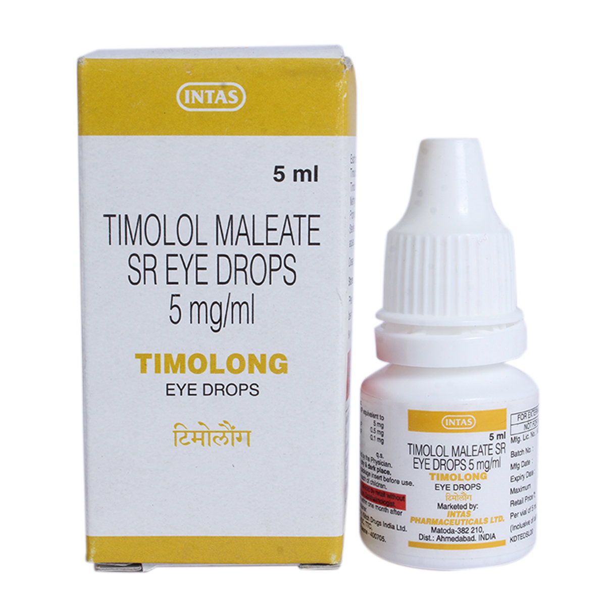 Timolong Eye Drop 5 ml, Pack of 1 EYE DROPS Timolong Eye Drop 5 ml, Pack of 1 EYE DROPS