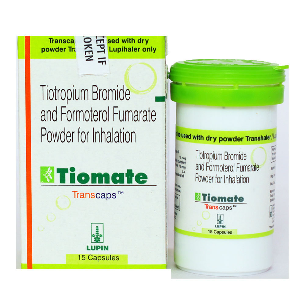 Tiomate Transcaps 15's, Pack of 1 TRANSCAP Tiomate Transcaps 15's, Pack of 1 TRANSCAP