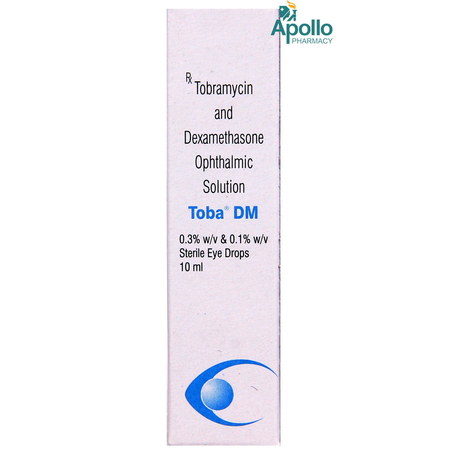 Toba DM Eye Drops 10 ml, Pack of 1 Toba DM Eye Drops 10 ml, Pack of 1