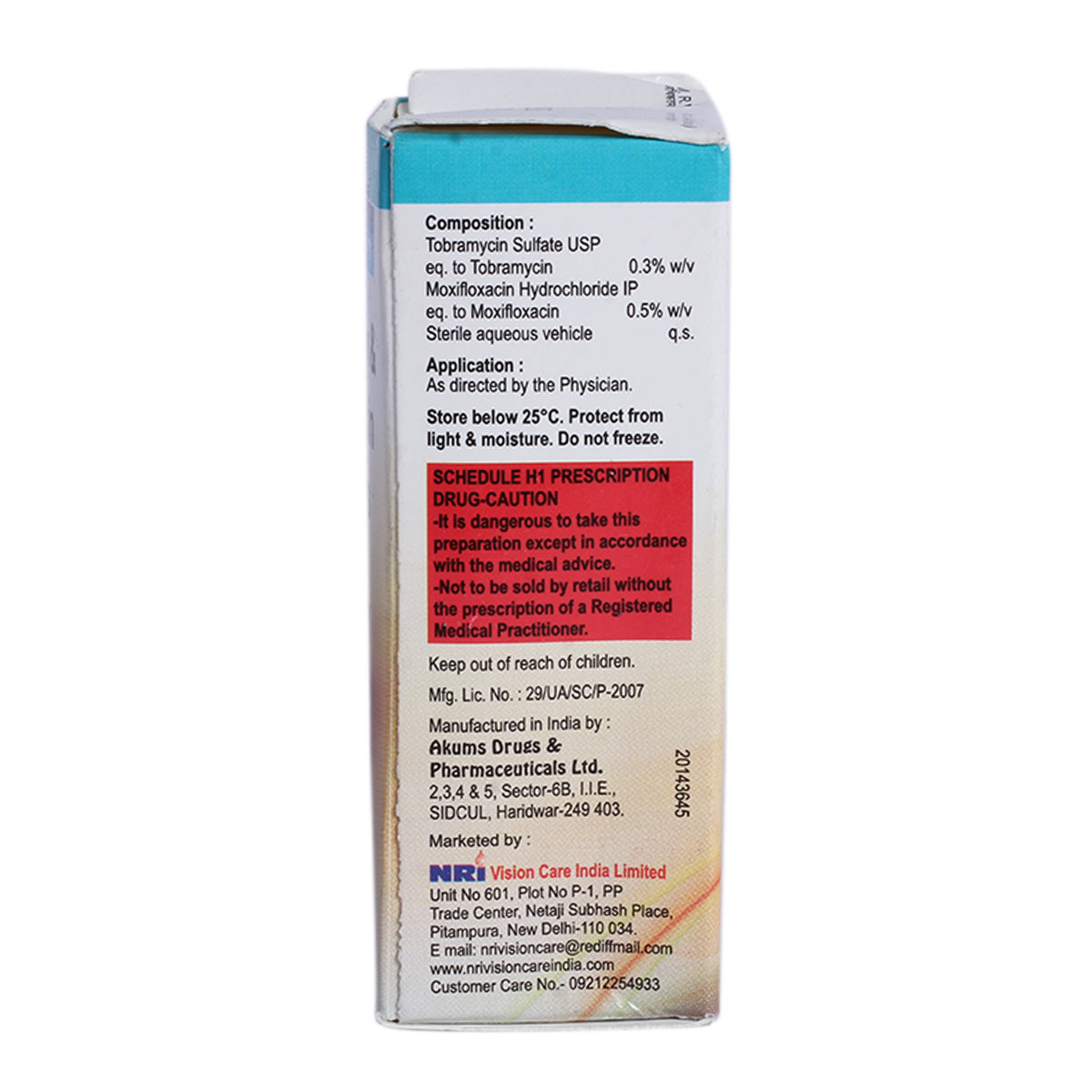 Toboxy Eye Drops 5 ml, Pack of 1 Toboxy Eye Drops 5 ml, Pack of 1