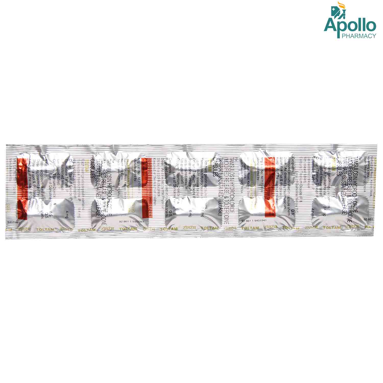 Toltam Capsule 10's, Pack of 10 CapsuleS Toltam Capsule 10's, Pack of 10 CapsuleS