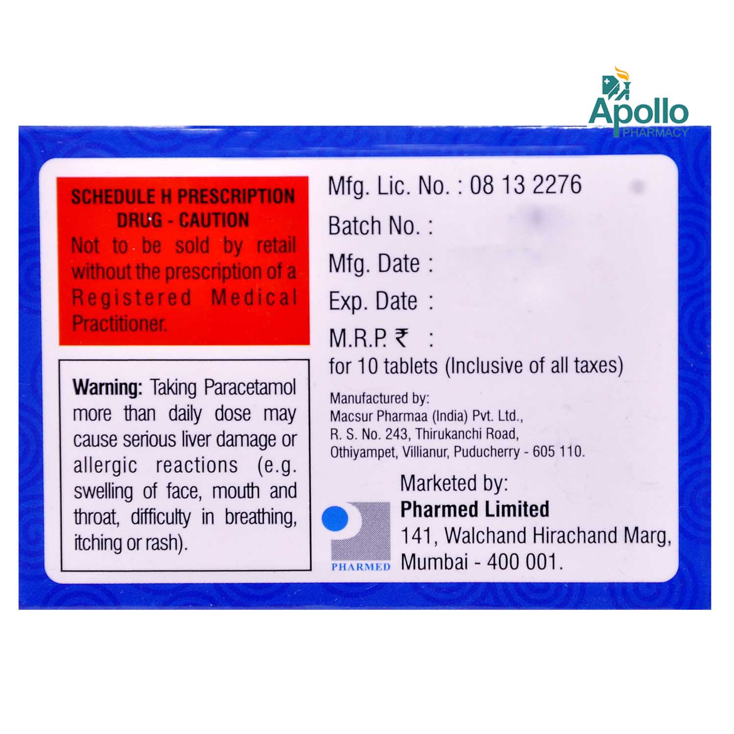 Tolagin 8 Tablet 10's, Pack of 10 Tolagin 8 Tablet 10's, Pack of 10