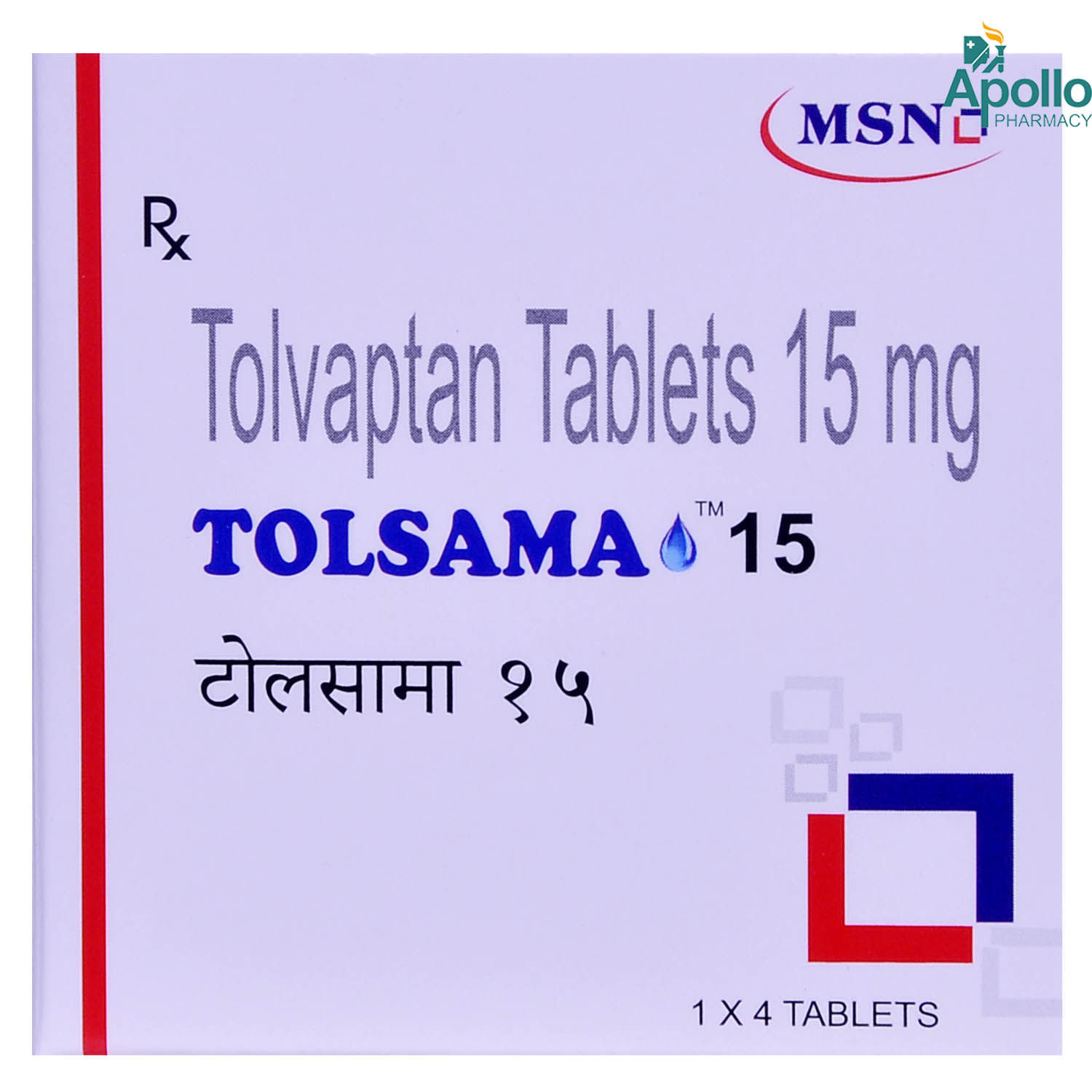 Buy Tolsama 15 Tablet 4's Online