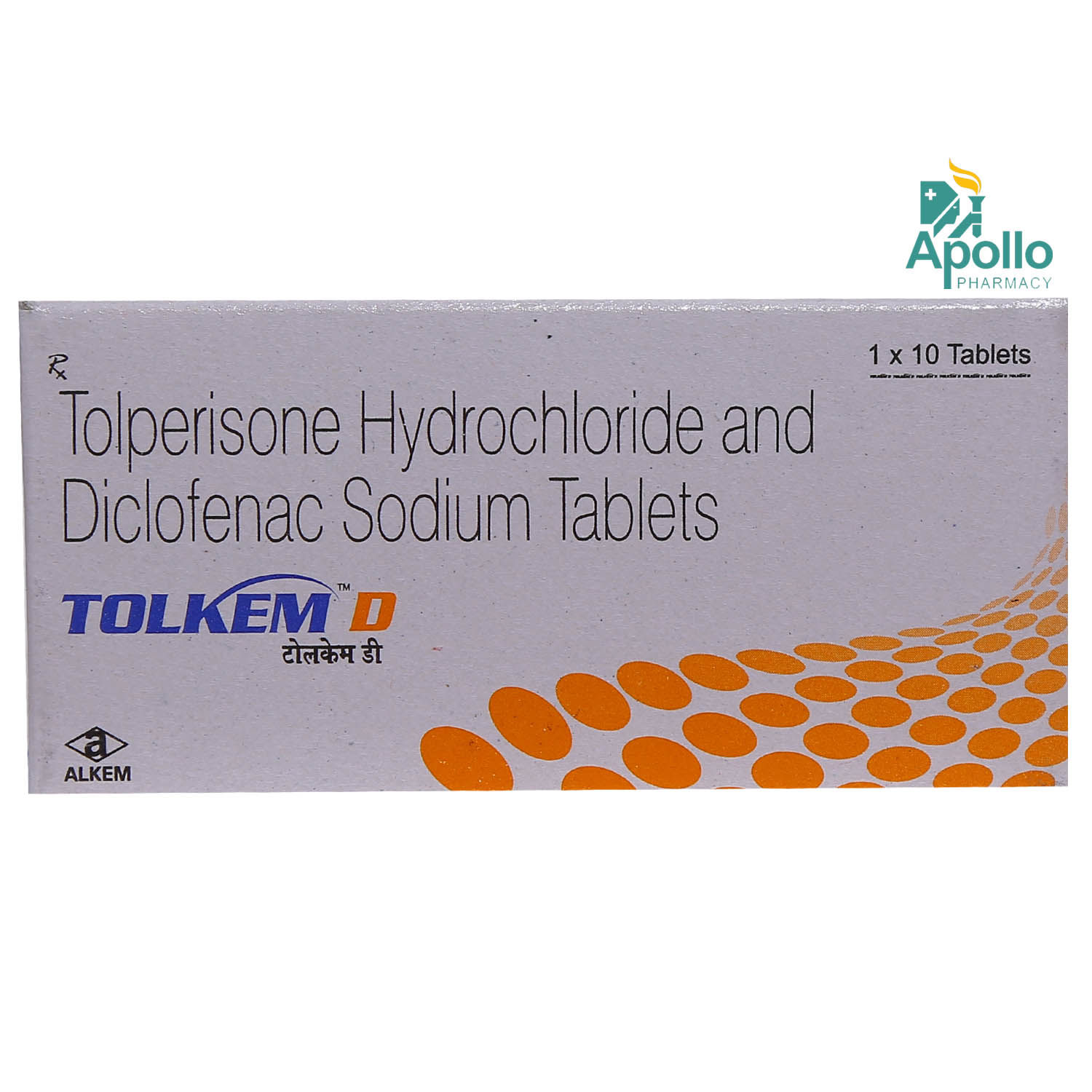 Buy Tolkem D Tablet 10's Online