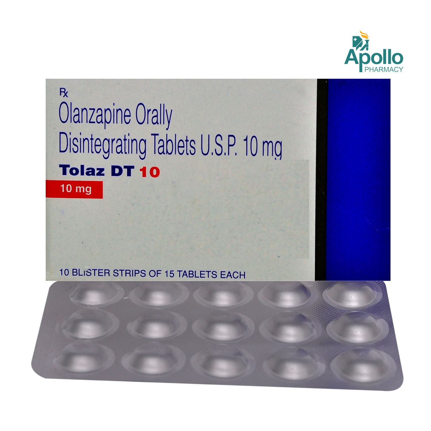 Tolaz DT 10 mg Tablet 15's, Pack of 15 TabletS Tolaz DT 10 mg Tablet 15's, Pack of 15 TabletS