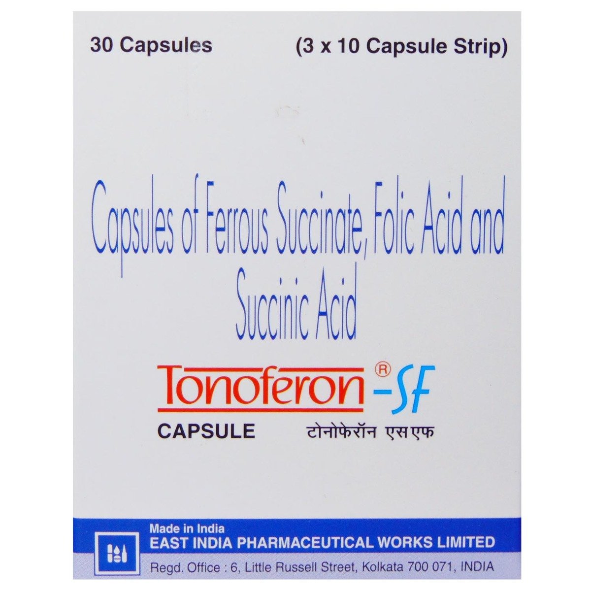 Tonoferon SF Capsule 10's, Pack of 10 CAPSULES Tonoferon SF Capsule 10's, Pack of 10 CAPSULES