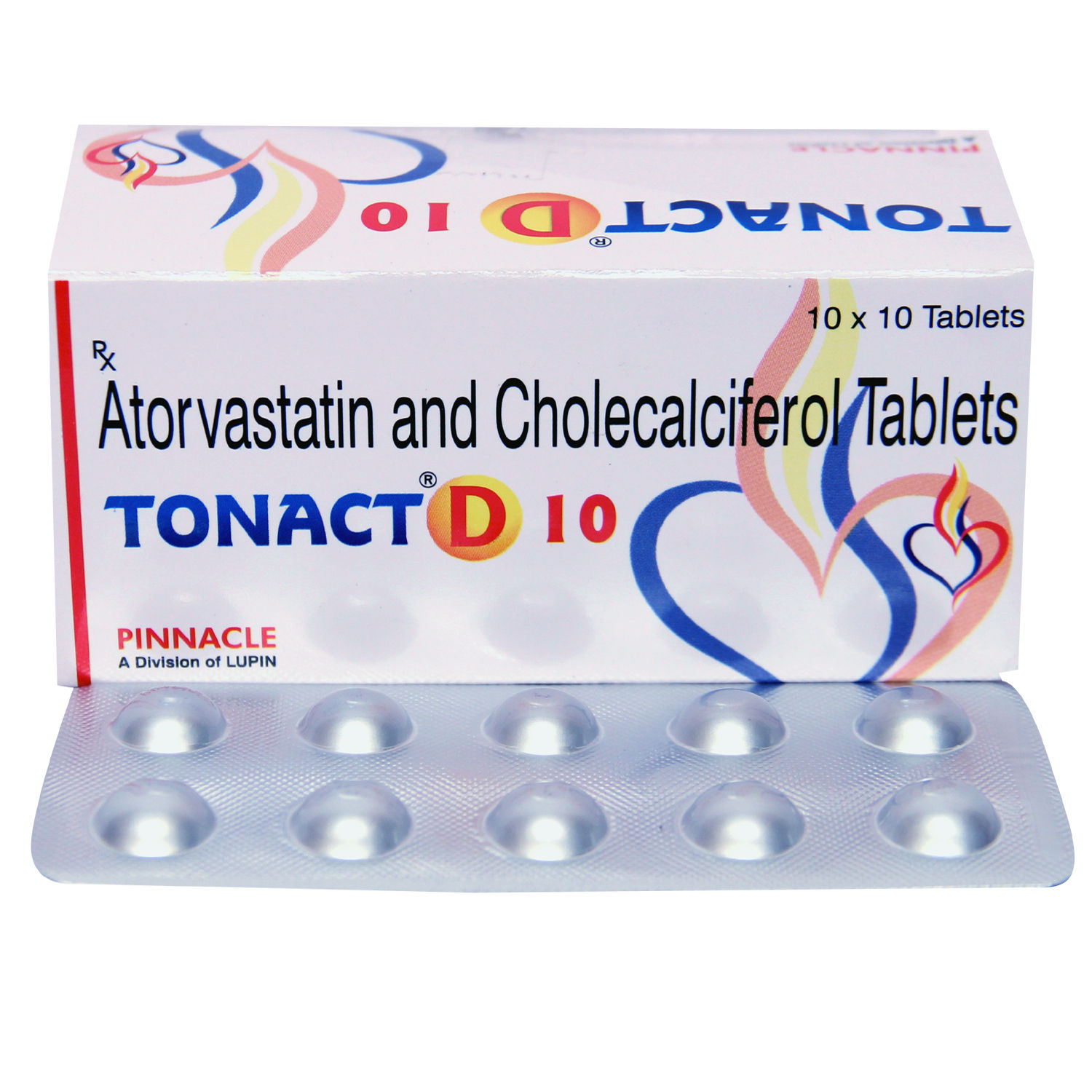 Buy Tonact D 10 Tablet 10's Online