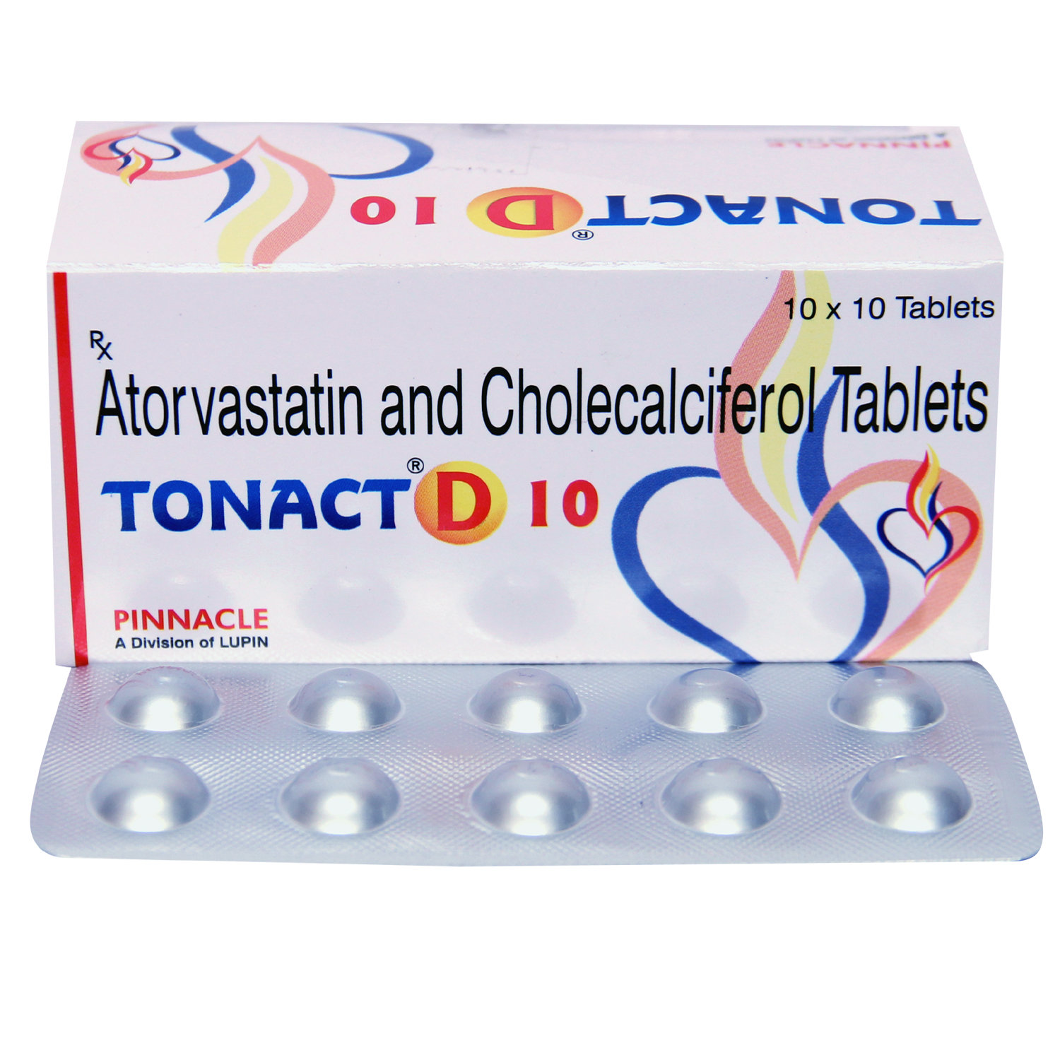 Tonact D 10 Tablet 10's, Pack of 10 Tonact D 10 Tablet 10's, Pack of 10