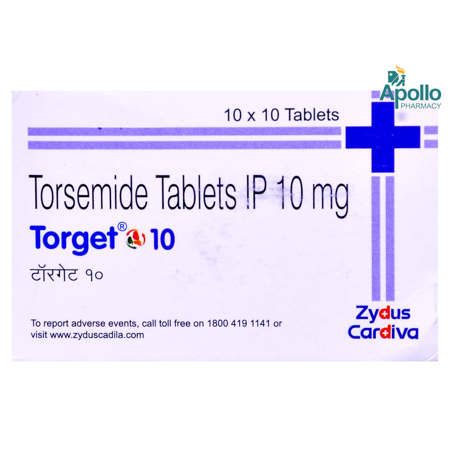 Torget 10 Tablet 10's, Pack of 10 TABLETS Torget 10 Tablet 10's, Pack of 10 TABLETS