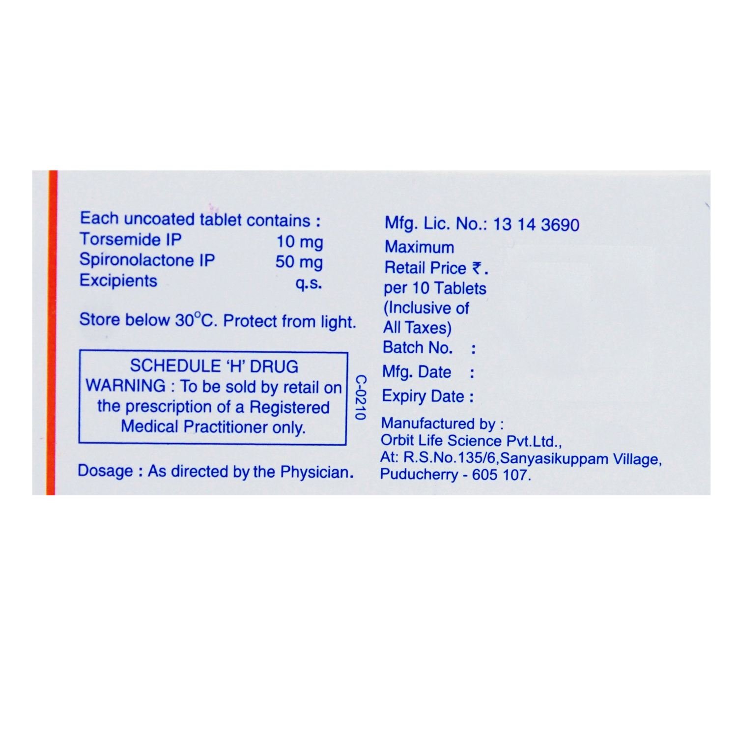 Torget Plus 10 Tablet 10's, Pack of 10 Torget Plus 10 Tablet 10's, Pack of 10