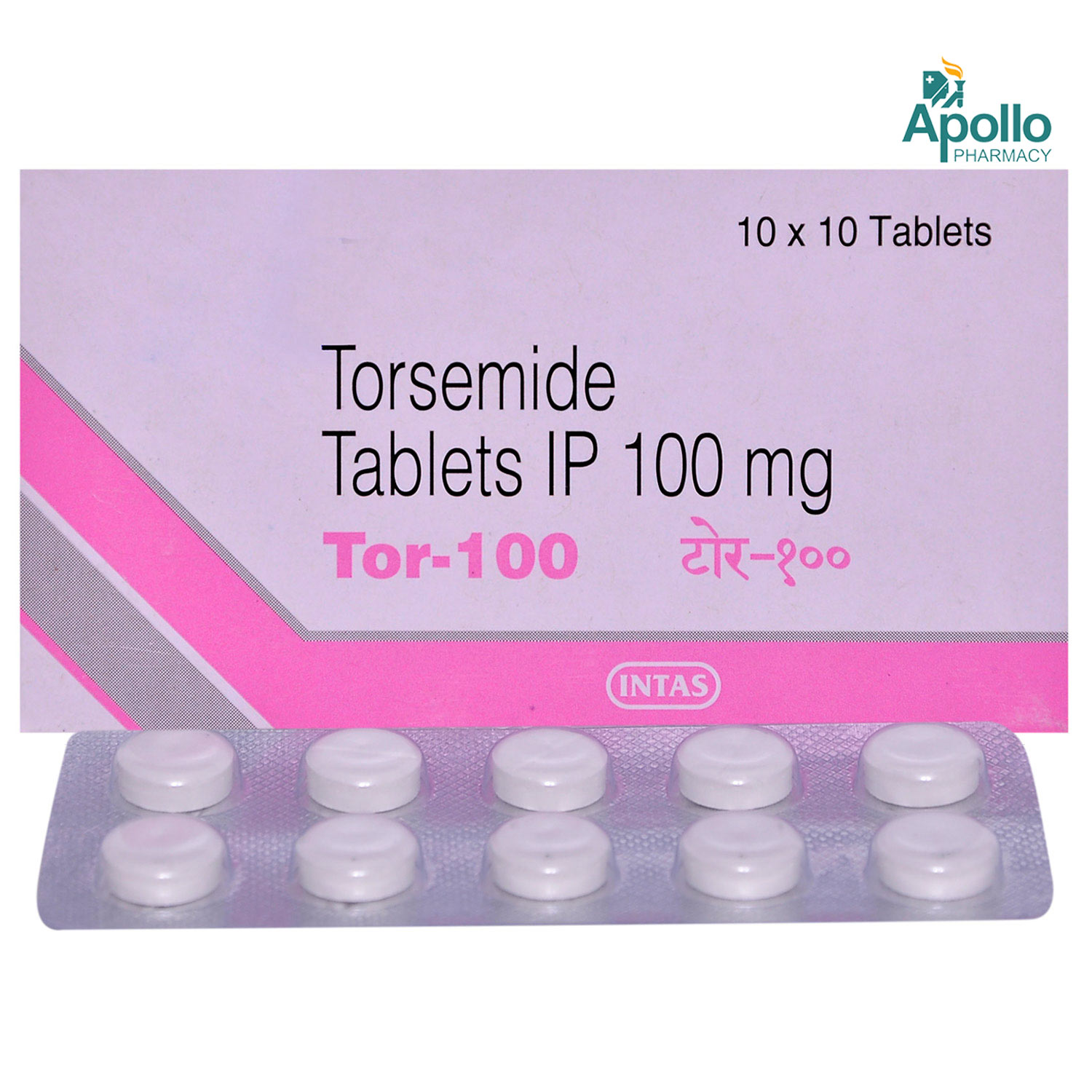 TOR 100MG TABLET, Pack of 10 TABLETS TOR 100MG TABLET, Pack of 10 TABLETS