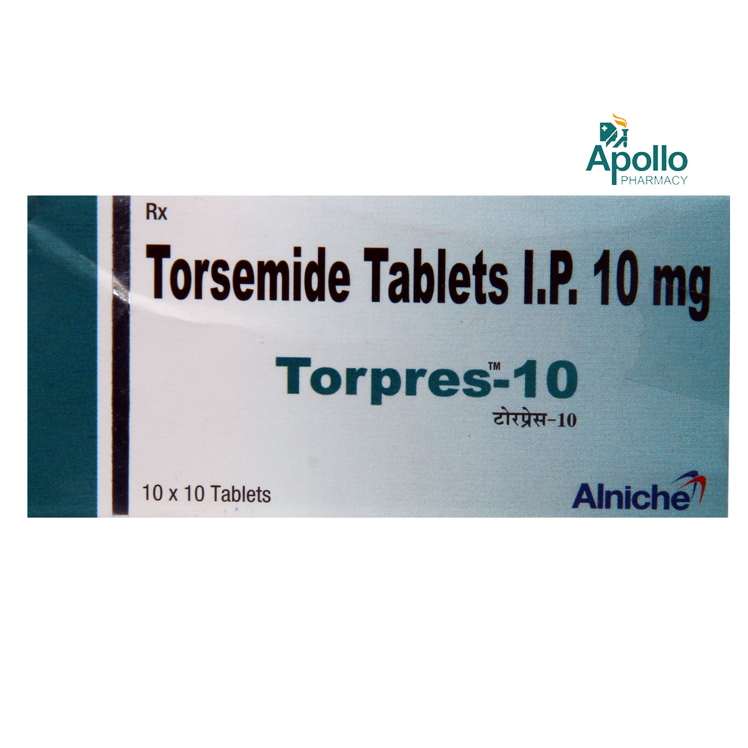 TORPRES 10MG TABLET, Pack of 10 TABLETS TORPRES 10MG TABLET, Pack of 10 TABLETS