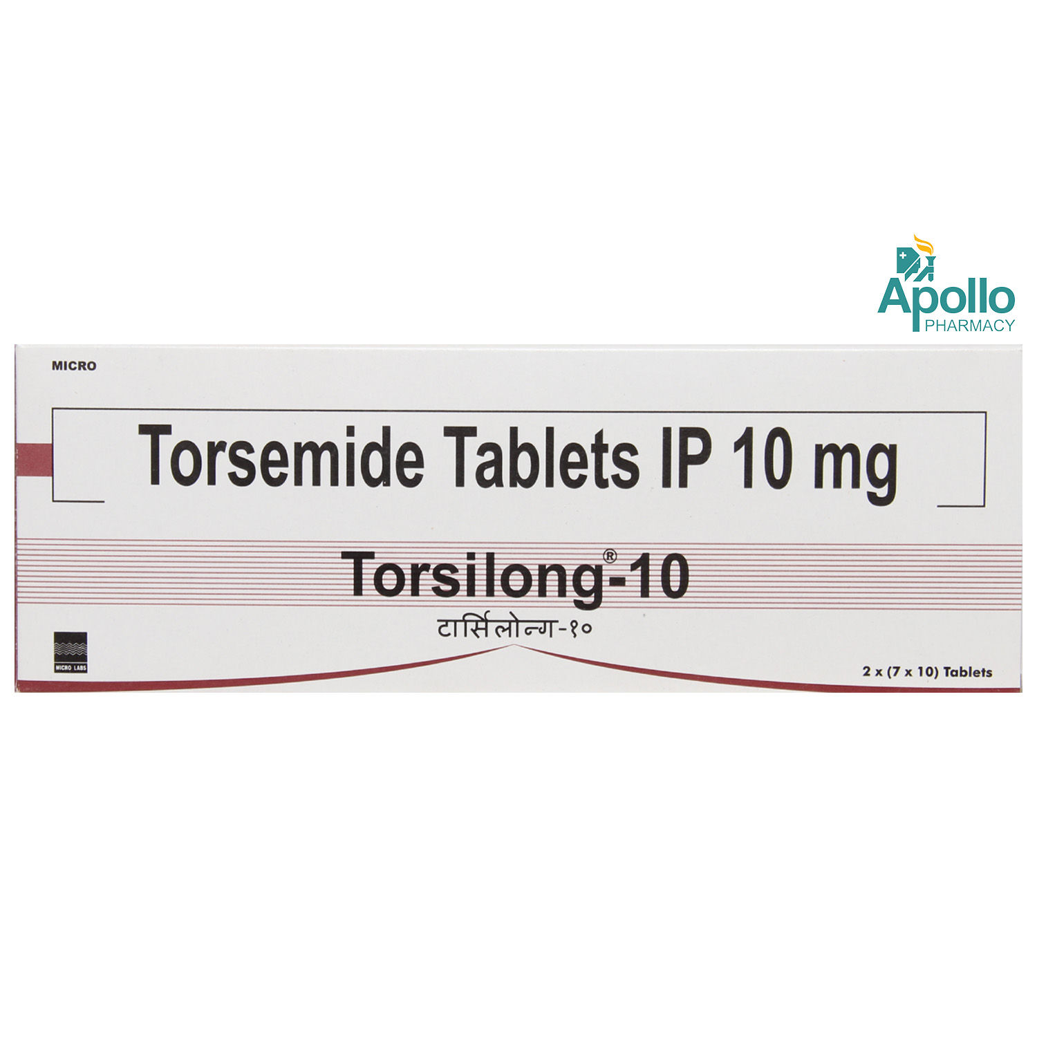 Buy Torsilong-10mg Tablet 10s Online