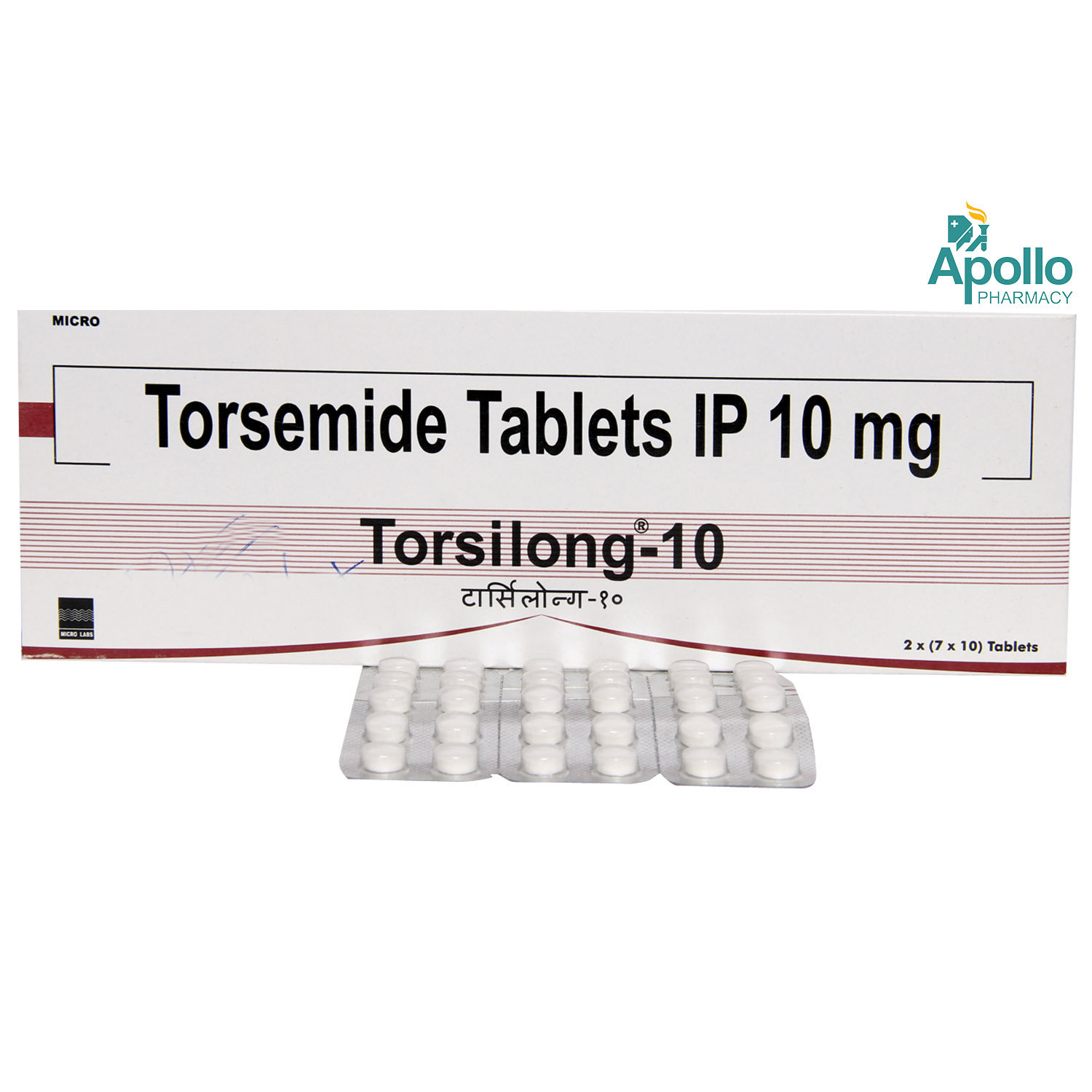 Torsilong-10 Tablet 10's, Pack of 10 TabletS Torsilong-10 Tablet 10's, Pack of 10 TabletS