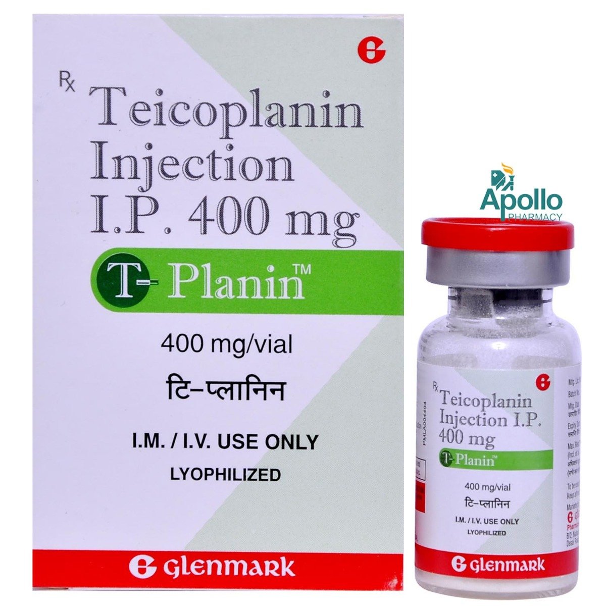 TPLANIN 400MG INJECTION, Pack of 1 INJECTION TPLANIN 400MG INJECTION, Pack of 1 INJECTION