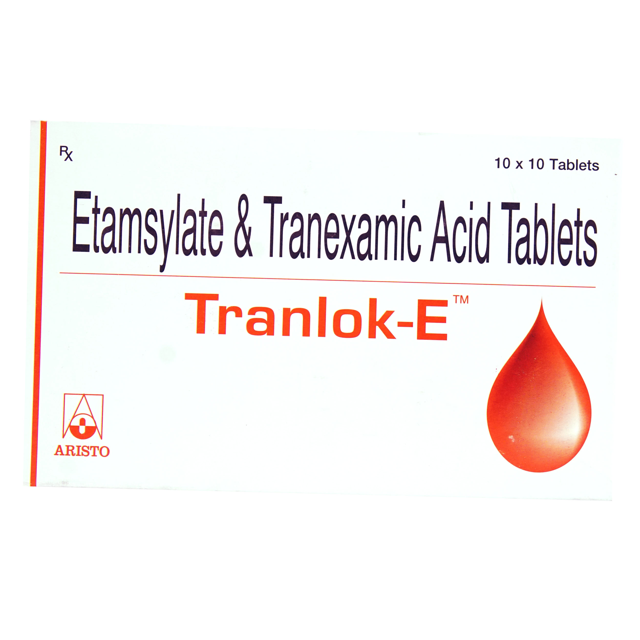 Buy Tranlok E Tablet 10's Online