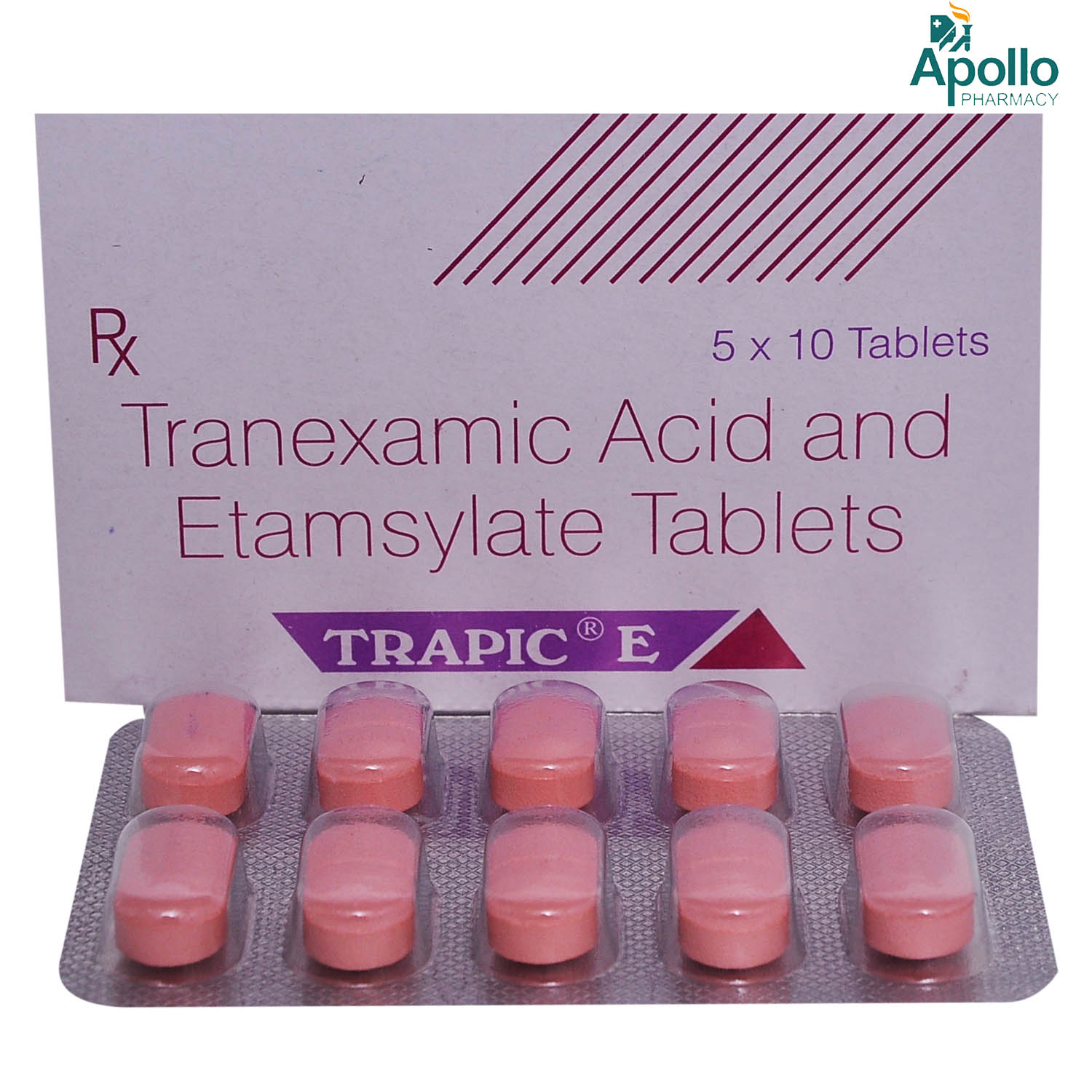 Trapic E Tablet 10's, Pack of 10 Trapic E Tablet 10's, Pack of 10