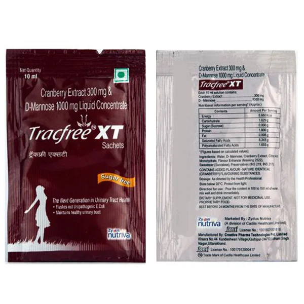 Tracfree XT Sugar Free Sachet 10 ml, Pack of 1