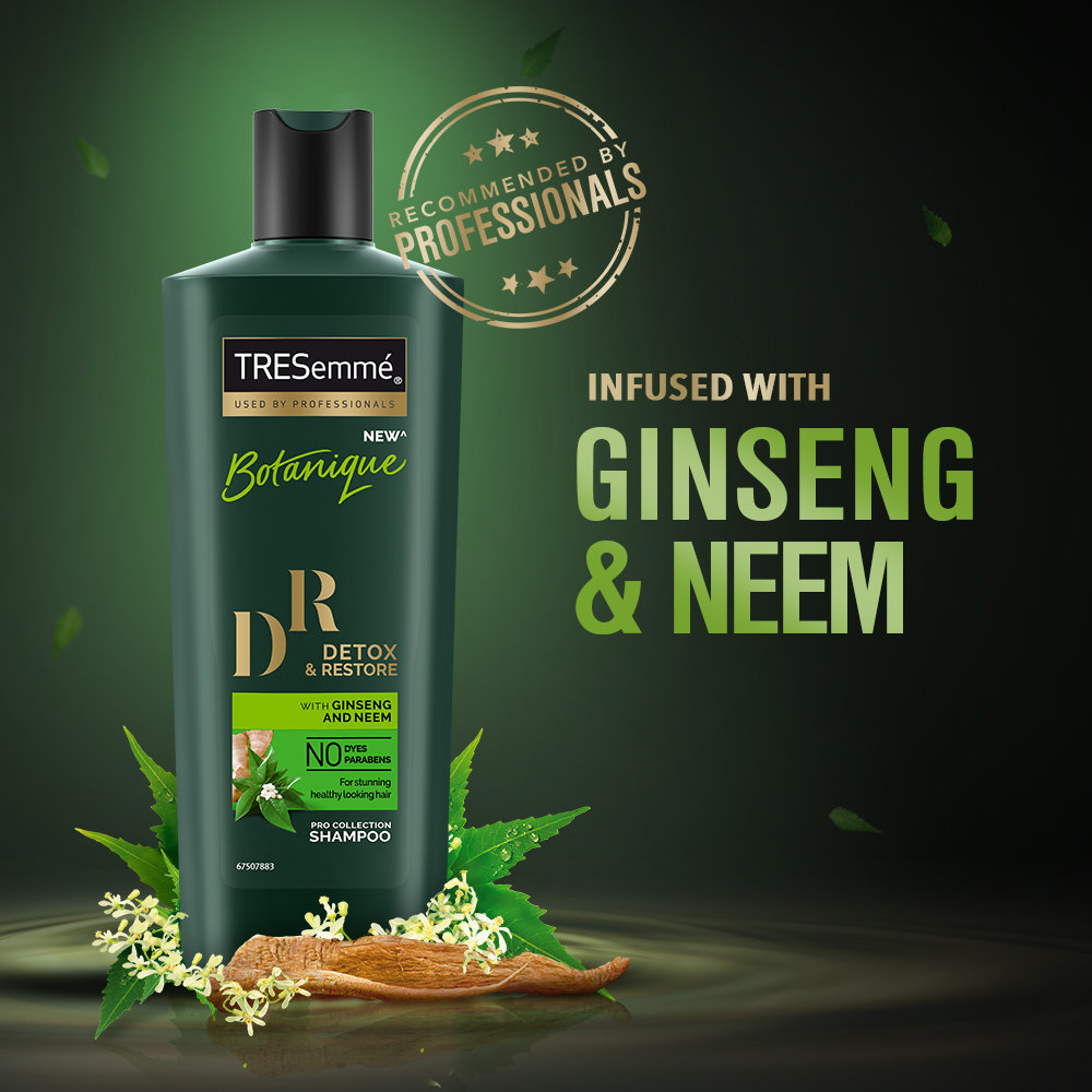 Tresemme Detox & Restore Shampoo, 340 ml, Pack of 1 Tresemme Detox & Restore Shampoo, 340 ml, Pack of 1