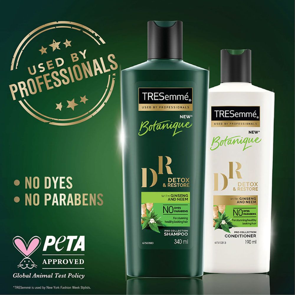 Tresemme Detox & Restore Shampoo, 340 ml, Pack of 1 Tresemme Detox & Restore Shampoo, 340 ml, Pack of 1