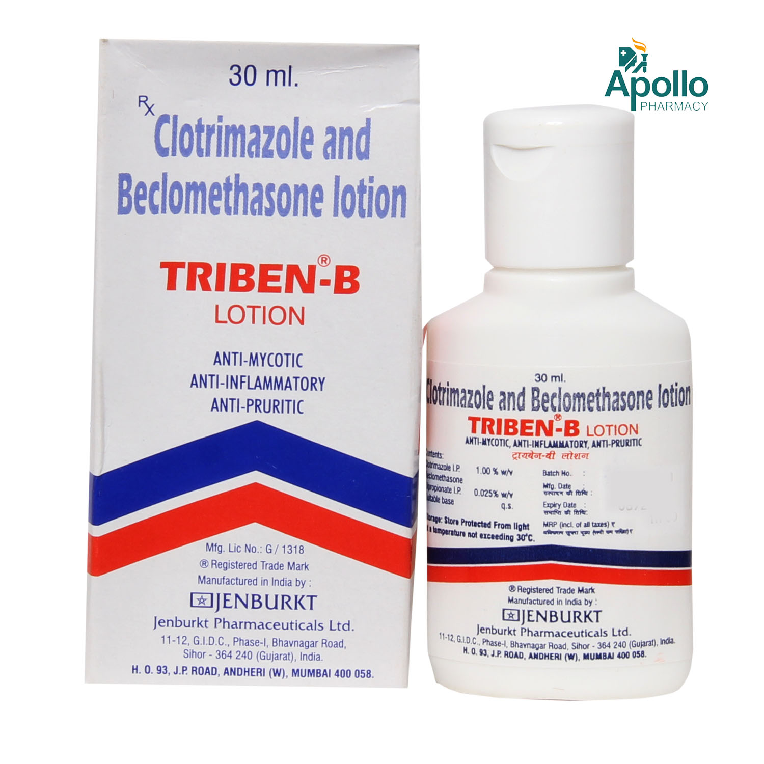 Triben-B Lotion 30 ml, Pack of 1 LOTION Triben-B Lotion 30 ml, Pack of 1 LOTION