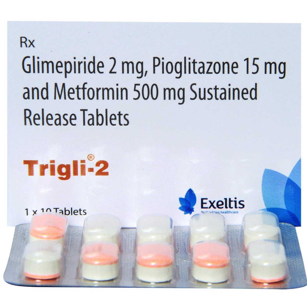 Trigli 2 Tablet 10's, Pack of 10 Trigli 2 Tablet 10's, Pack of 10