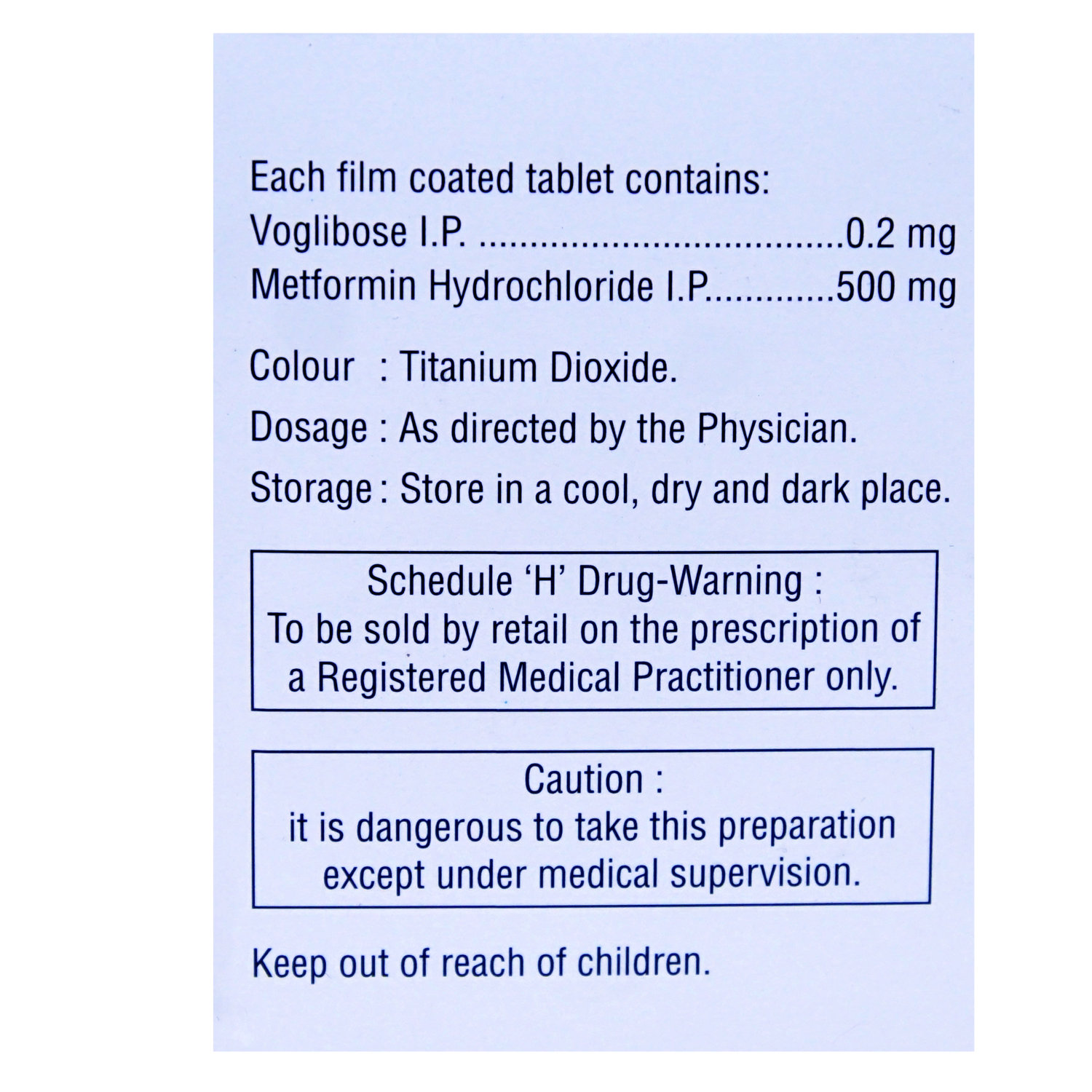 TRIBOSE M 0.2MG TABLET, Pack of 10 TRIBOSE M 0.2MG TABLET, Pack of 10