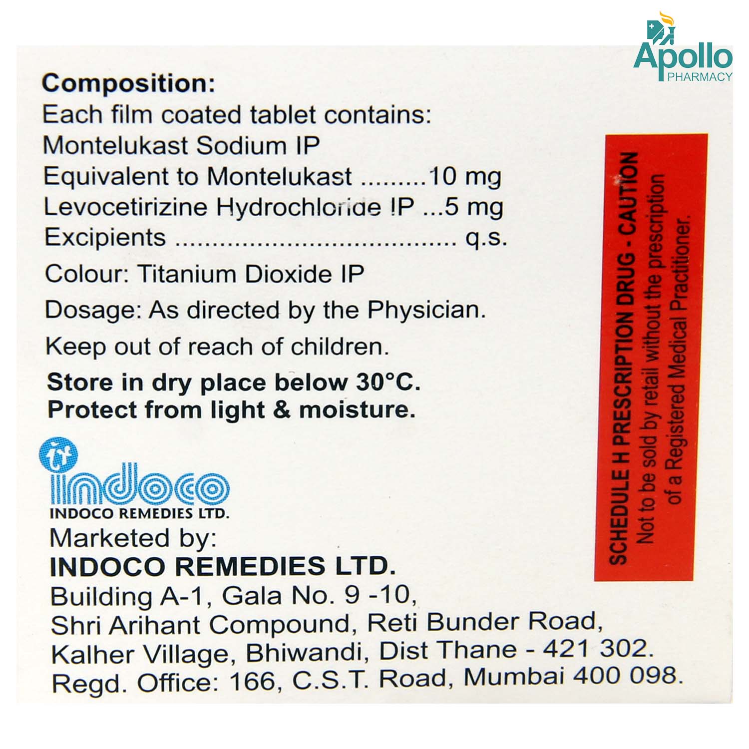 Trizlm Tablet 10's, Pack of 10 TABLETS Trizlm Tablet 10's, Pack of 10 TABLETS